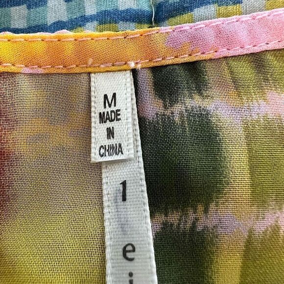 Nine one Eight Women's Multicolored Sleeveless Blouse Size Medium - Picture 11 of 11